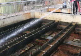 污水池清理干湿分离